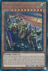 Eldlich the Golden Lord - (Alternate Art) - RA01-EN019 - Prismatic Ultimate Rare - 1st Edition